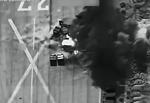 US carries out second day of strikes against Iran