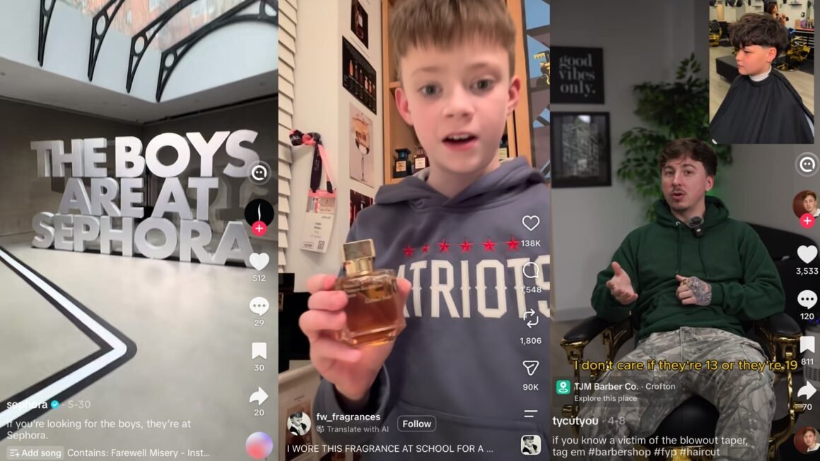 For Teen Boys, Beauty Is Suddenly Cool